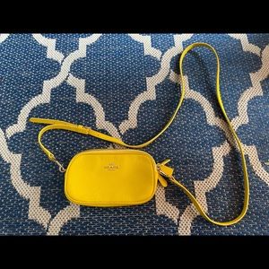 Yellow Coach Crossbody Bag